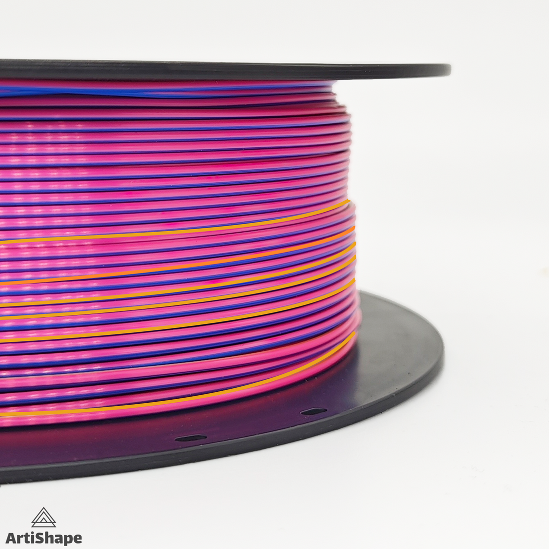 artishape-silk-triple-pla-filament-red&yellow&green-1.75mm