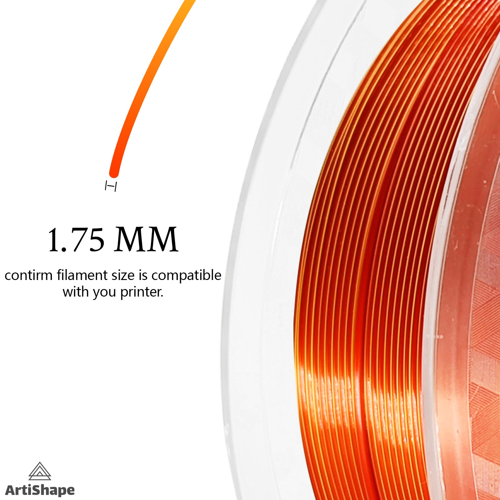 artishape-silk-dual-color-pla-filament-red&gold-1.75mm