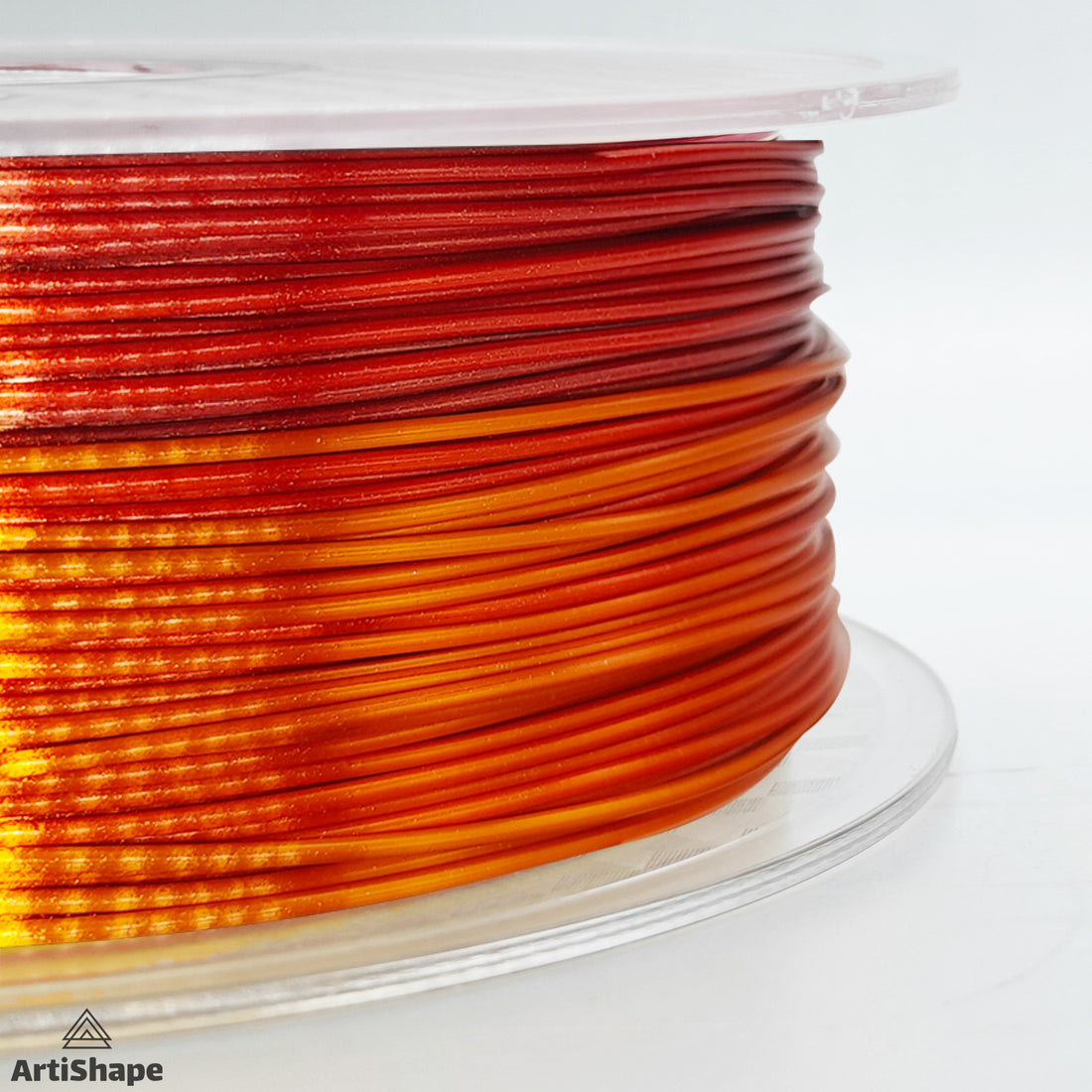 artishape-silk-shiny-gradient-pla-filament-gold&red-1.75mm