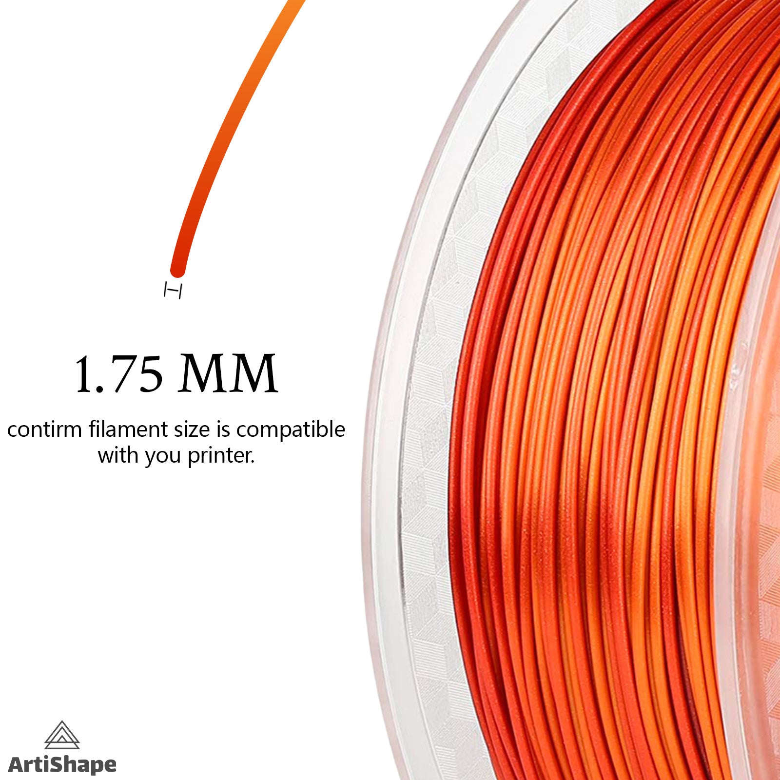 artishape-silk-shiny-gradient-pla-filament-gold&red-1.75mm