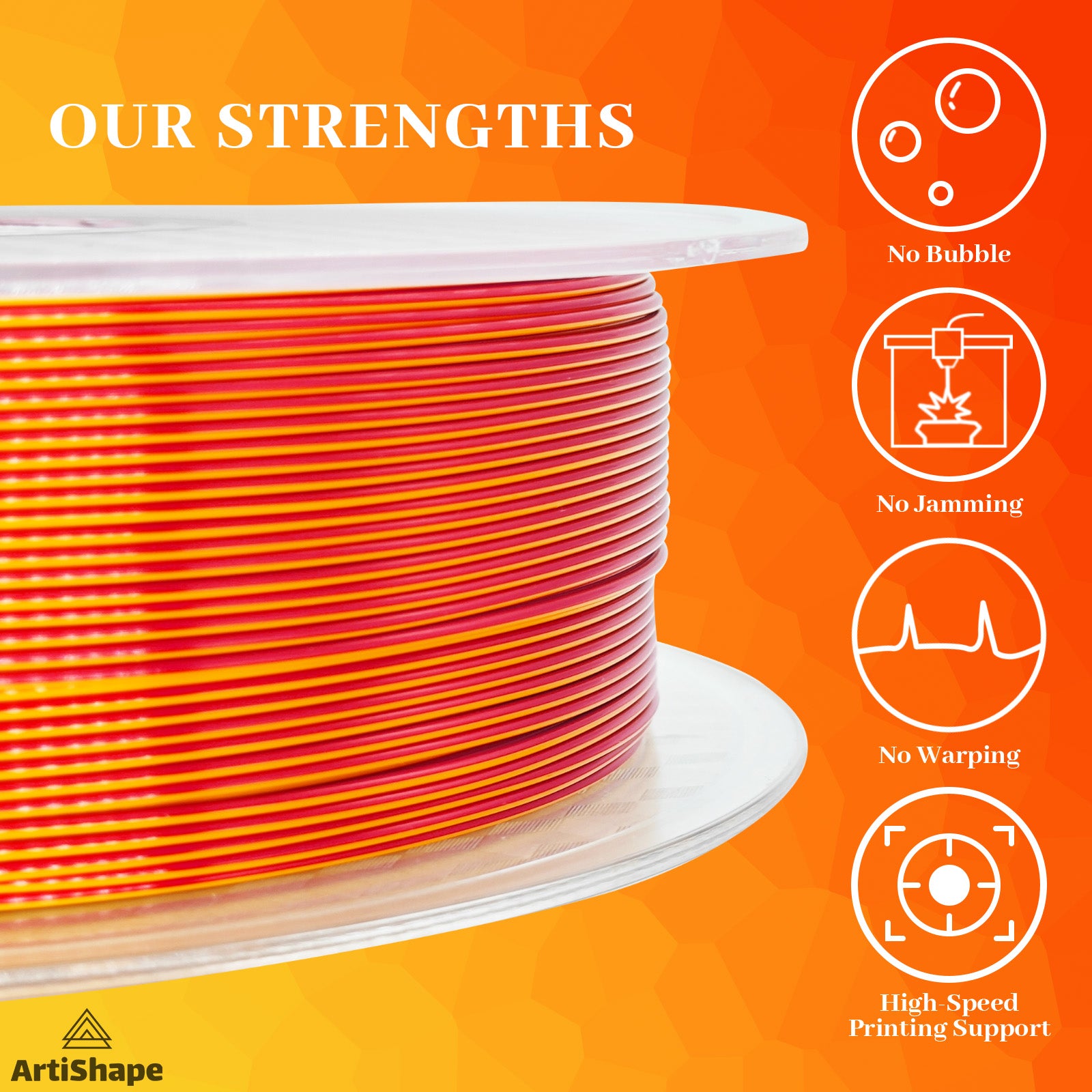 artishape-silk-dual-color-pla-filament-red&gold-1.75mm