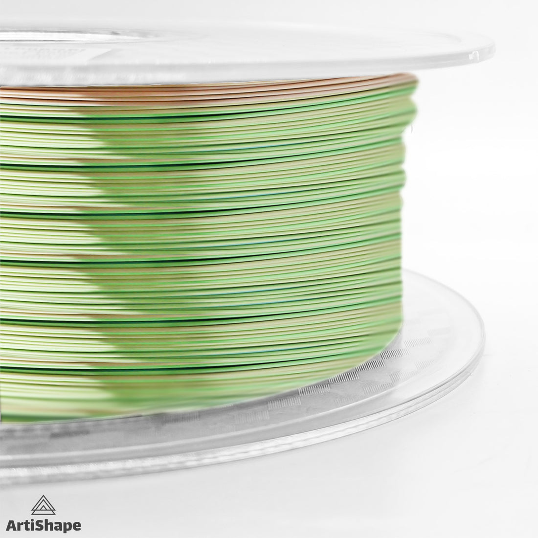 Silk Rainbow 3D Printer Filament - PLA Filament