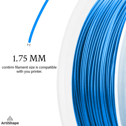 Blue 3D Printer Filament - PLA Filament - 1.75MM,1KG Spool