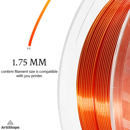 artishape-silk-dual-color-pla-filament-red&amp;gold-1.75mm